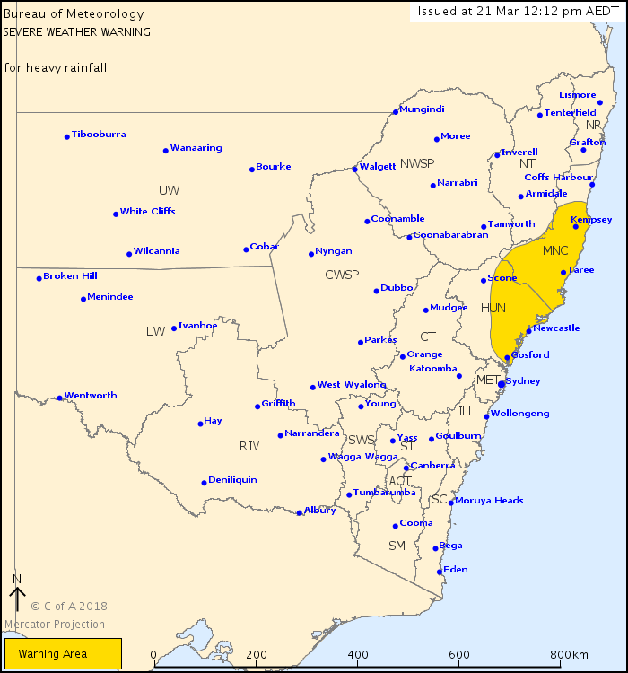 Weather forecast singleton nsw