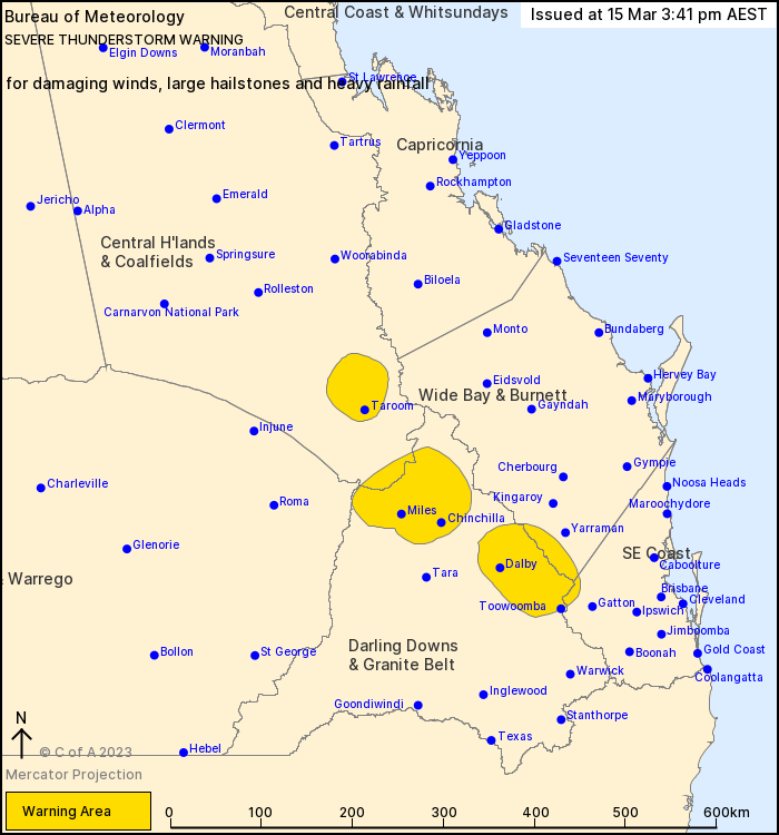 QLD Severe Thunderstorm Warning: Large Hail, Damaging Winds, Heavy Rain ...