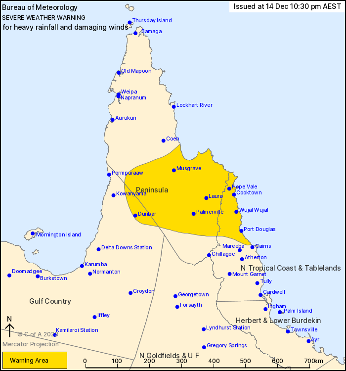 QLD Severe Weather Warning: Damaging Winds & Heavy Rainfall - ewn.com ...