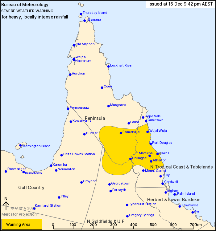 QLD Severe Weather Warning: Heavy to Intense Rainfall - ewn.com.au Alert