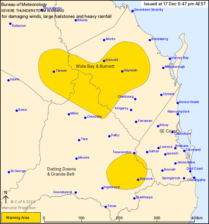 QLD Severe Thunderstorm Warning: Large Hail, Damaging Winds, Heavy Rain ...