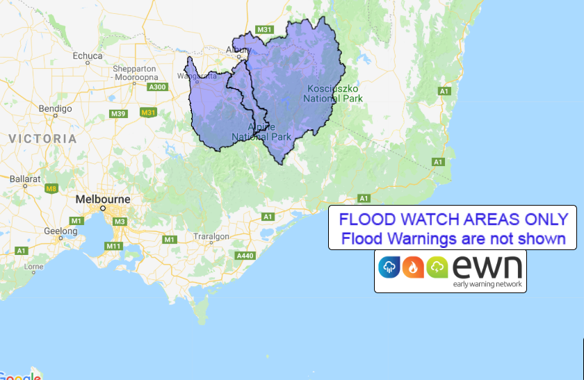 VIC Flood Watch: North East Victoria - ewn.com.au Alert