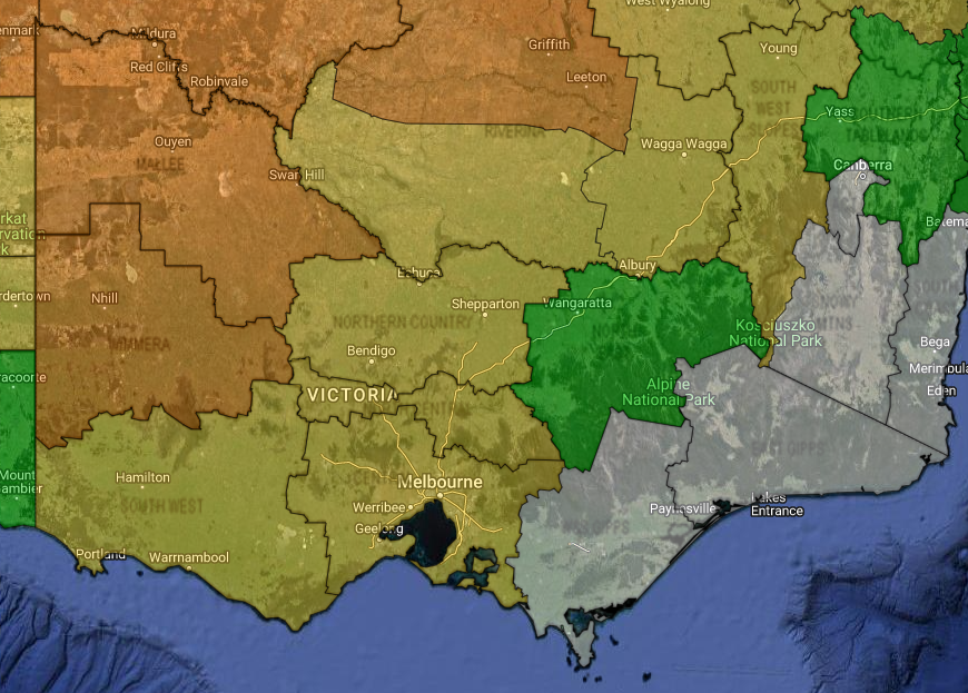 VIC Fire Weather Warning Alert