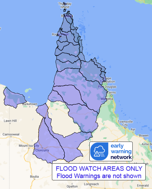 QLD Flood Watch: Cape York Peninsula and Gulf Country - ewn.com.au Alert